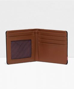 A-Lab Norma Pink & Green Trifold Wallet